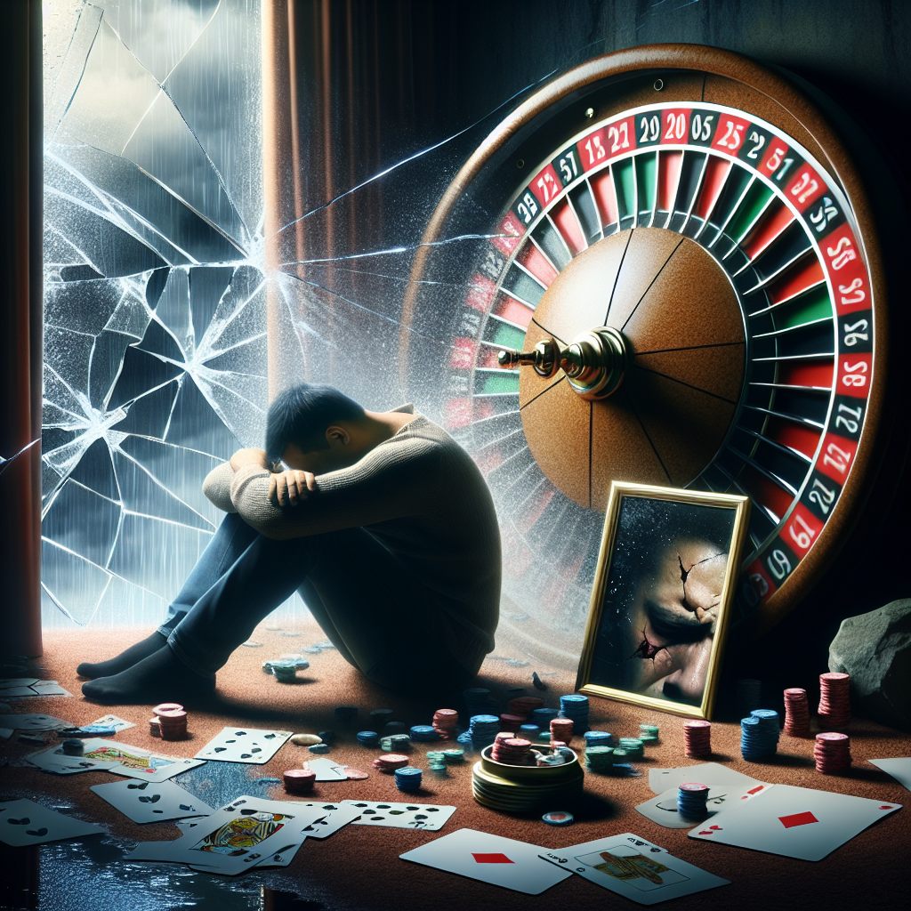 O impacto do vício em jogos de azar na saúde mental