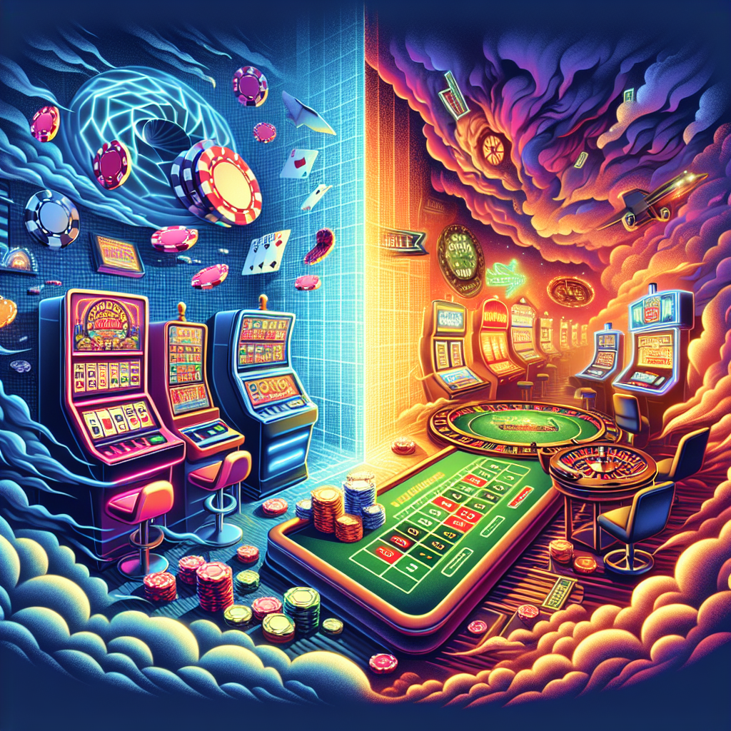 Jogos de Azar com Dinheiro Real: Atrações e Riscos do Mundo dos Cassinos Online