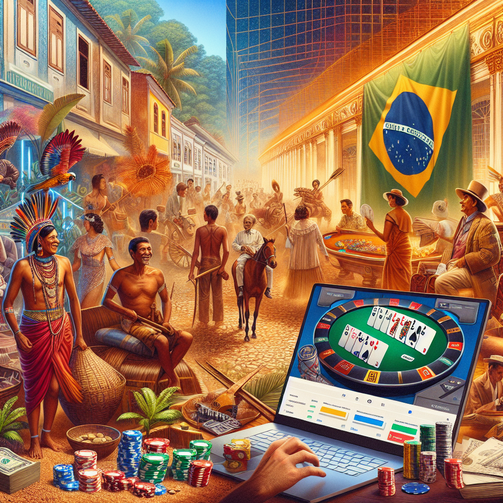 história dos jogos de azar no Brasil: dos primórdios à era digital